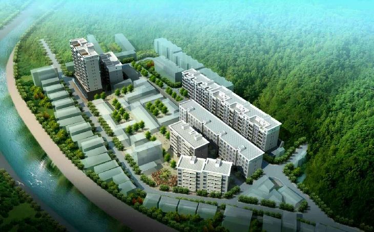 塔云新区搬迁点建设规划图